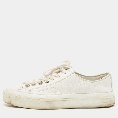 Givenchy white leather lace - white,
